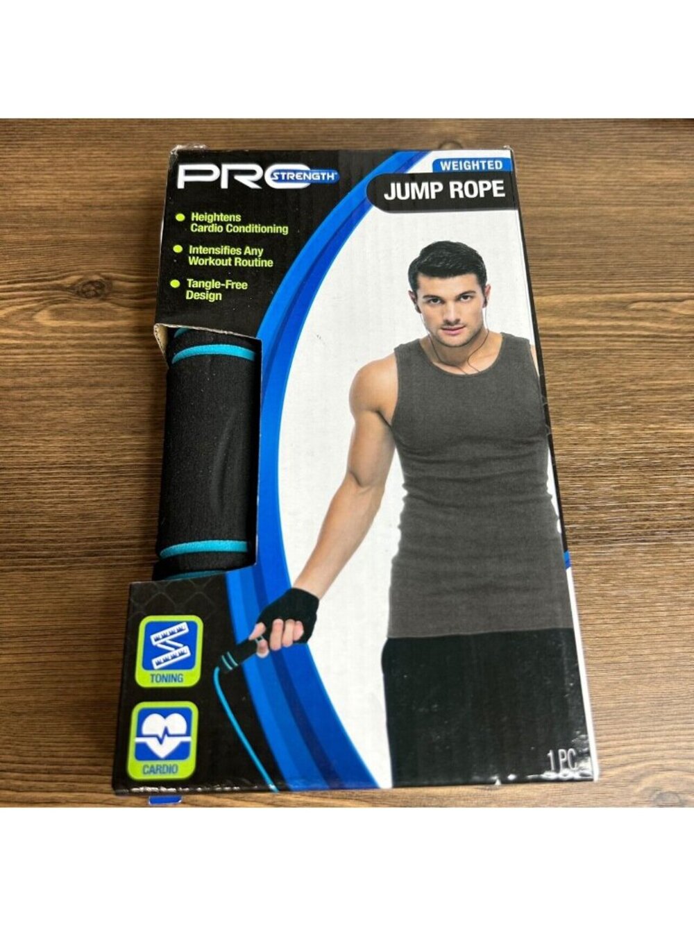 Weighted Jump Rope adjustable workout Toning Cardio Conditioning New in Box
